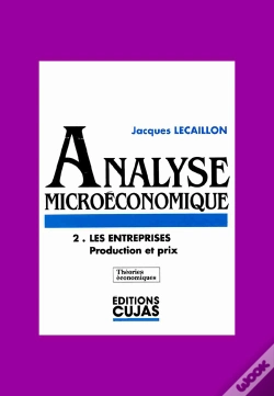 Capa do artigo Analyse Microéconomique T.2 ; Les Entreprises ; Production Et Prix