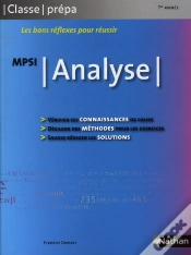 Capa do artigo Analyse Mpsi ; 1ère Année ; Classes Prépas (Édition 2008)