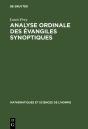 Analyse Ordinale Des Évangiles Synoptiques - Preview