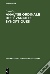 Capa do artigo Analyse Ordinale Des Évangiles Synoptiques