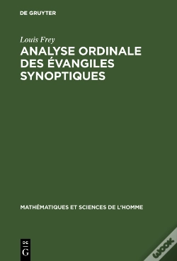 Capa do artigo Analyse Ordinale Des Évangiles Synoptiques