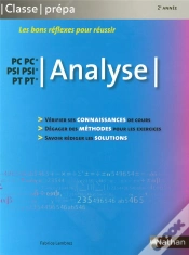 Capa do artigo Analyse Pc Pc-Psi Psi-Pt Pt ; 2ème Année ; Classes Prépas (Édition 2008)