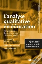 Analyse Qualitative En Education Hommage A Mi. Huberman