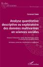 Analyse Quantitative Descriptive Ou Exploratoire Des Données Multivariées En Sciences Sociales - Preview