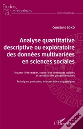 Analyse Quantitative Descriptive Ou Exploratoire Des Données Multivariées En Sciences Sociales