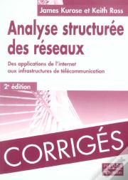 Analyse Structuree Des Reseaux, Des Applications De L'Internet Aux Infrastructures De Telecommunication ; Corriges