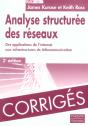 Analyse Structuree Des Reseaux, Des Applications De L'Internet Aux Infrastructures De Telecommunication ; Corriges - Preview