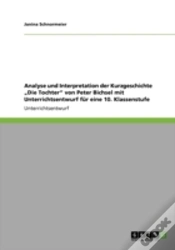 Capa do artigo Analyse Und Interpretation Der Kurzgeschichte Aã¢Â€Šâ¬Zdie Tochteraã¢Â€Šâ¬Ã…Â€Œ Von Peter Bichsel Mit Unterrichtsentwurf Far Eine 10. Klassenstufe