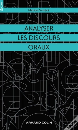 Capa do artigo Analyser Les Discours Oraux