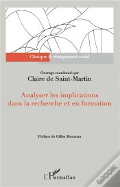 Capa do artigo Analyser Les Implications Dans La Recherche Et En Formation