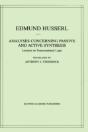 Analyses Concerning Passive And Active Synthesis - Preview