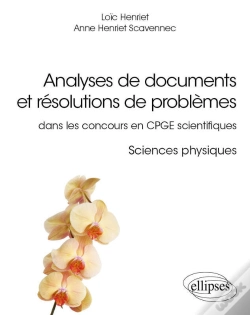 Capa do artigo Analyses De Documents Et Résolutions De Problèmes Dans Les Concours En Cpge Scientifiques. Sciences Physiques