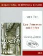 Analyses Et Reflesions Sur Les Femmes Savantes, De Moliere : 40 Questions, 40 Reponses, 4 Etudes - Preview