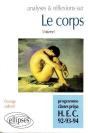 Analyses Et Reflexions Le Corps T.1 - Preview