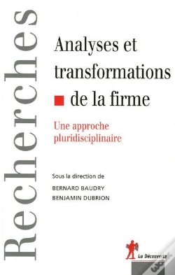 Capa do artigo Analyses Et Transformations De La Firme ; Une Approche Pluridisciplinaire