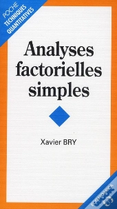 Analyses Factorielles Simples