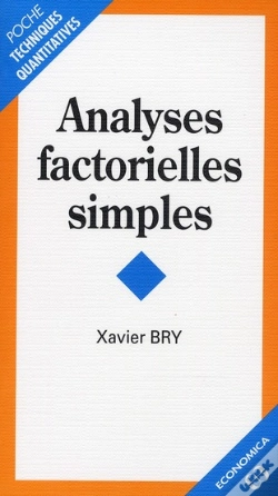 Capa do artigo Analyses Factorielles Simples