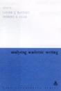 Analysing Academic Writing - Preview