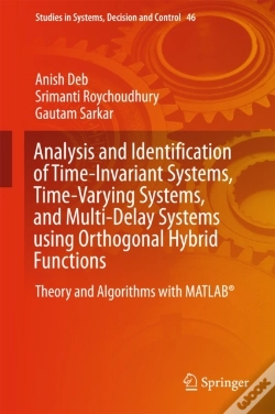 Capa do artigo Analysis And Identification Of Time-Invariant Systems, Time-Varying Systems, And Multi-Delay Systems Using Orthogonal Hybrid Functions