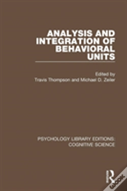 Capa do artigo Analysis And Integration Of Behavioral Units