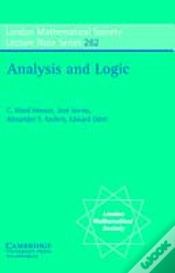Capa do artigo Analysis And Logic