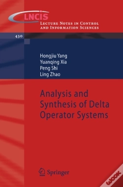 Capa do artigo Analysis And Synthesis Of Delta Operator Systems