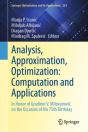 Analysis, Approximation, Optimization: Computation And Applications - Preview
