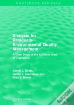 Analysis For Residuals-Environmental Quality Management