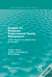 Capa do artigo Analysis For Residuals-Environmental Quality Management