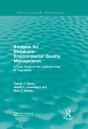 Analysis For Residuals-Environmental Quality Management - Preview