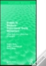 Analysis For Residuals-Environmental Quality Management