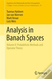 Analysis In Banach Spaces