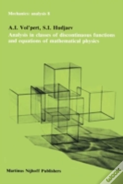 Capa do artigo Analysis In Classes Of Discontinuous Functions And Equations Of Mathematical Physics