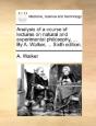 Analysis Of A Course Of Lectures On Natu - Preview