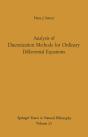 Analysis Of Discretization Methods For Ordinary Differential Equations - Preview