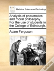 Capa do artigo Analysis Of Pneumatics And Moral Philoso
