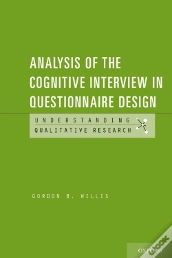 Capa do artigo Analysis Of The Cognitive Interview In Questionnaire Design
