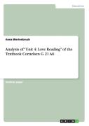 Analysis Of "Unit 4