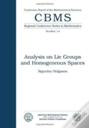 Capa do artigo Analysis On Lie Groups And Homogeneous Spaces