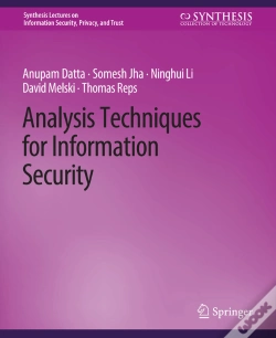 Capa do artigo Analysis Techniques For Information Security