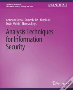 Capa do artigo Analysis Techniques For Information Security