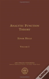 Analytic Function Theory, Volume I