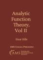 Analytic Function Theory, Volume Ii - Preview