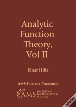 Capa do artigo Analytic Function Theory, Volume Ii