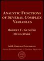 Analytic Functions Of Several Complex Variables - Preview