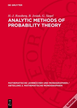 Capa do artigo Analytic Methods Of Probability Theory