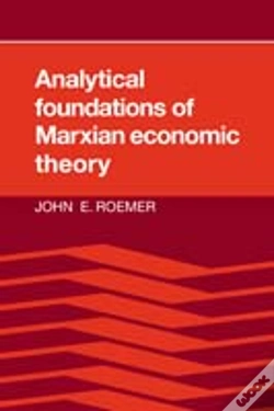 Capa do artigo Analytical Foundations Of Marxian Economic Theory
