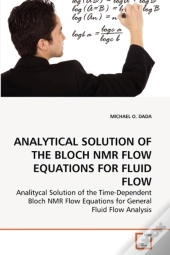 Analytical Solution Of The Bloch Nmr Flow Equations For Fluid Flow