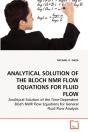 Analytical Solution Of The Bloch Nmr Flow Equations For Fluid Flow - Preview