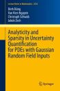 Analyticity And Sparsity In Uncertainty Quantification For Pdes With Gaussian Random Field Inputs - Preview